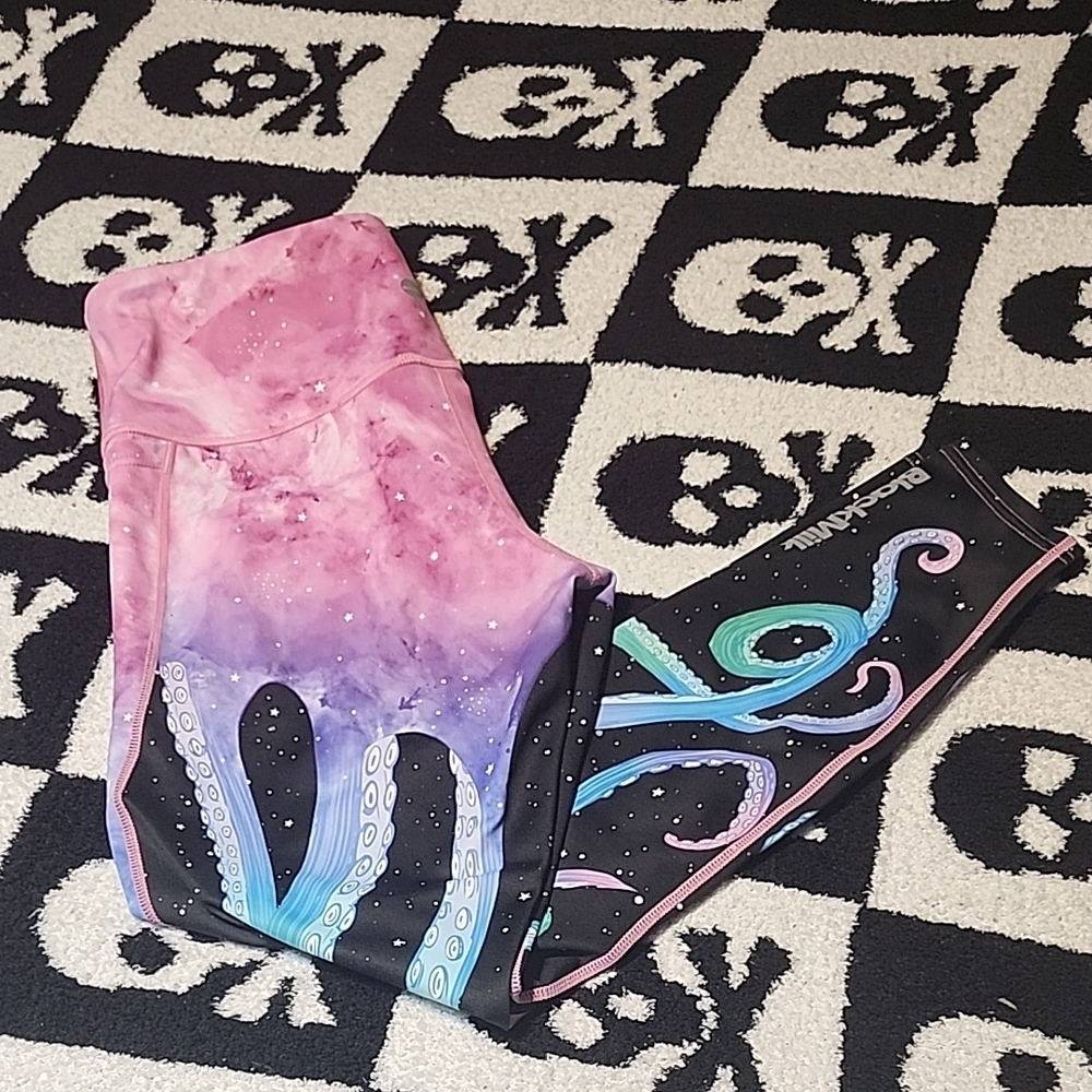 Blackmilk Galaxy Octopus Leggings